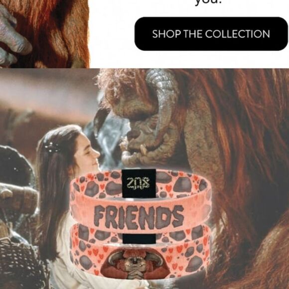 ZOX "DON'T LOSE YOUR HEAD" #708 Labyrinth MED COLLECTIBLE WRISTBAND - Picture 6 of 7